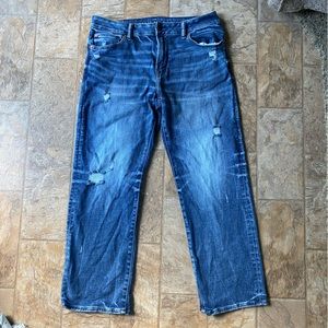 Distressed American Eagle jeans